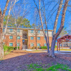 building at Towne West Manor features spacious two & three bedroom apartment homes